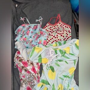 Colorful Kids' Swimsuit Set